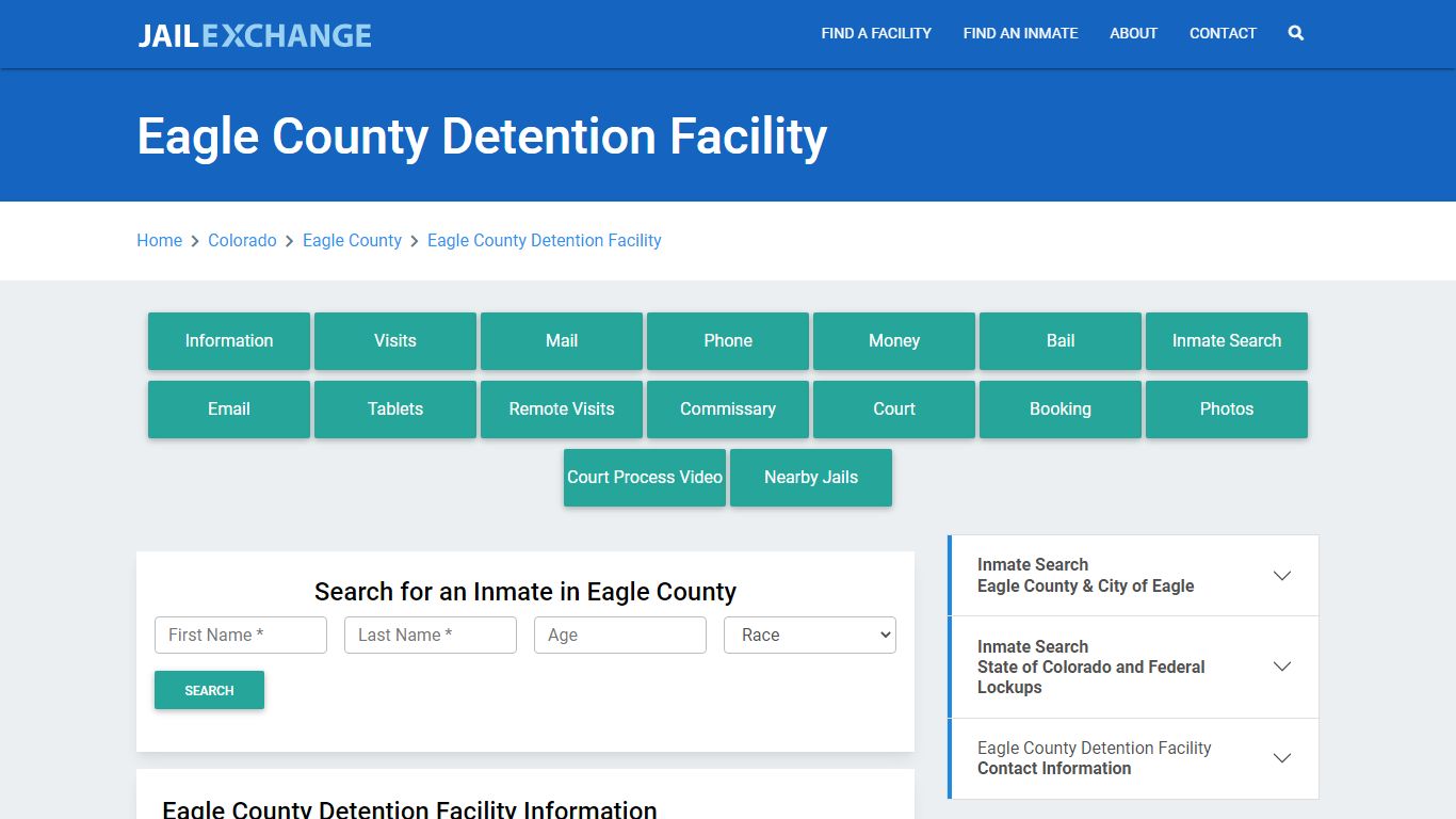 Eagle County Detention Facility - Jail Exchange